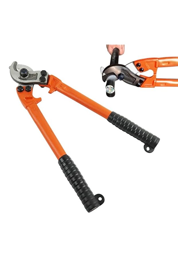 ELEPHANTBOAT® 14 Inch Heavy Duty Wire Cable Cutter, Long Handle Chromium Vanadium Steel Wire Shear,