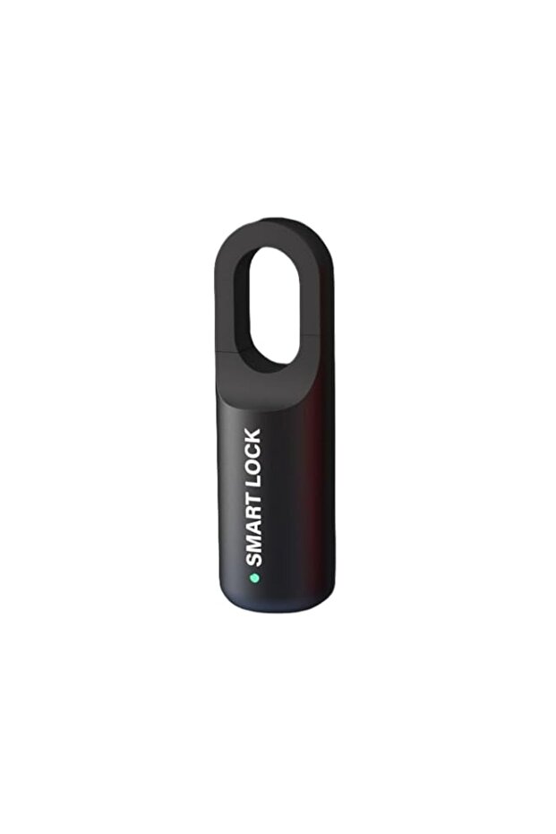 Smart Fingerprint Padlock, Rechargeable Small Locker Lock for School Gym Locker, Biometric Keyless