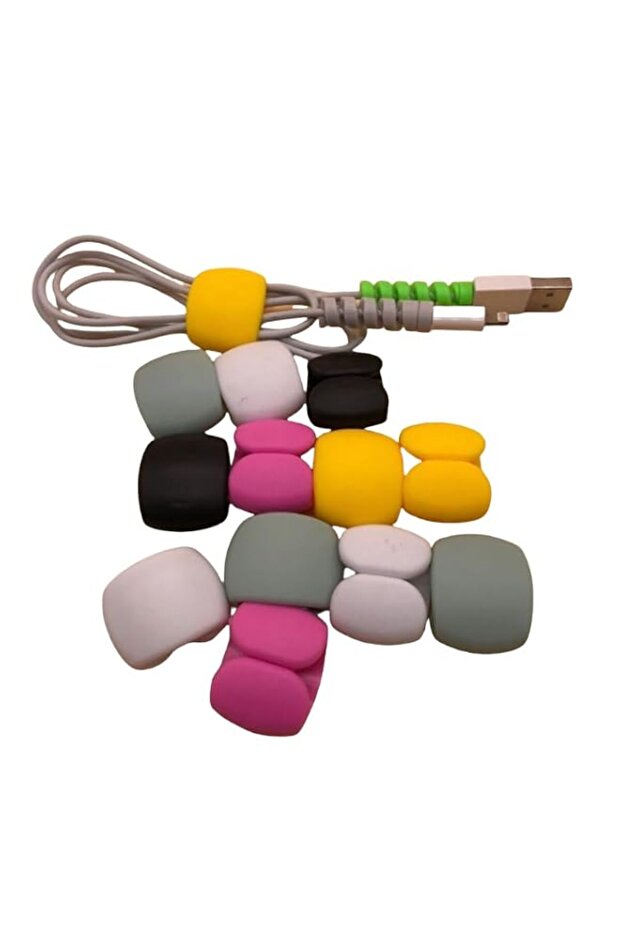 20 Power Cord Storage Clips, Self-Adhesive Organizing Clip Management, Usb Charging Cable Holder, S