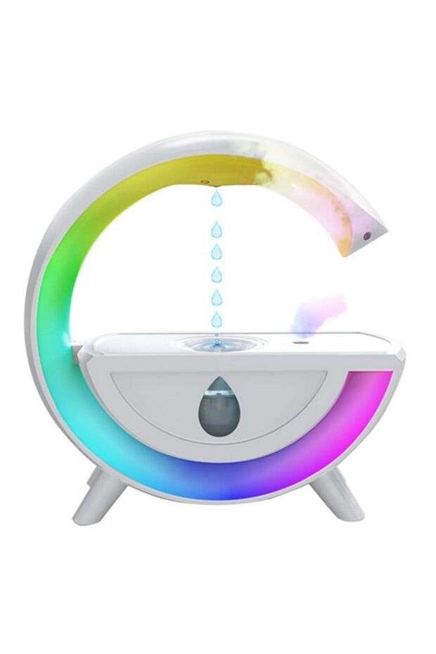 SKEIDO 350ml Anti-gravity Air Humidifier Diffuser Creative Aromatherapy Water Droplet RGB Table Lam