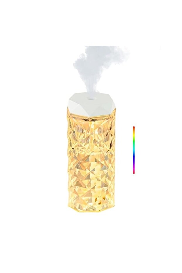 RGB Humidifier with Color Changing Lights, 400ml 600ml 1L USB Desktop Humidifier for Bedroom Office