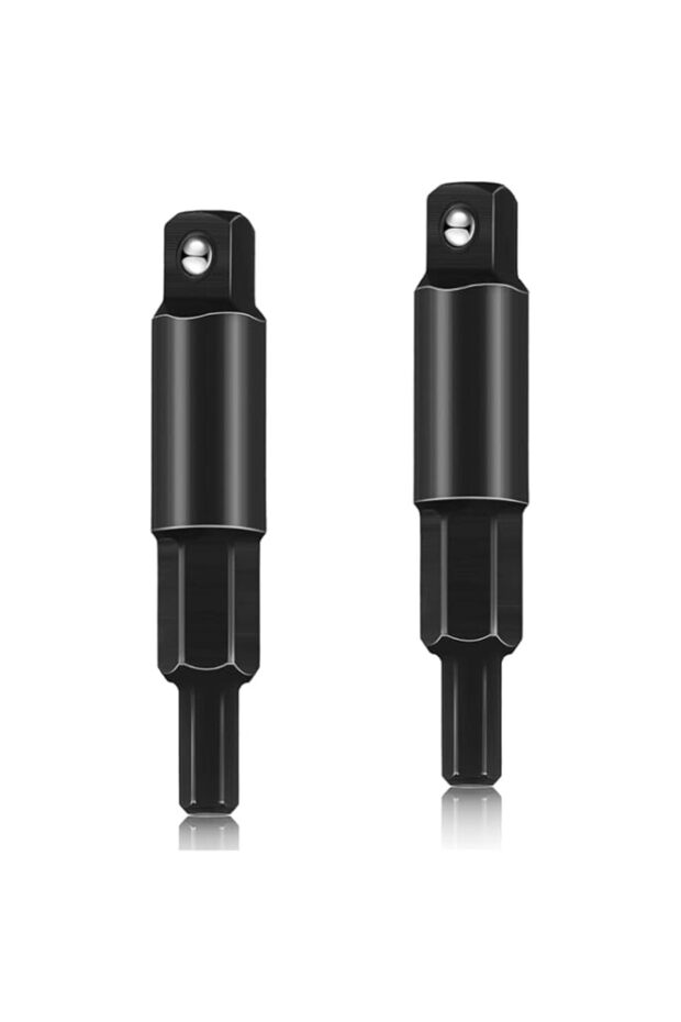 2 Pieces HVAC Wrench Set 3/16 to 5/16 Hex Key Adapter HVAC Technician Tools Air Conditioning Valve