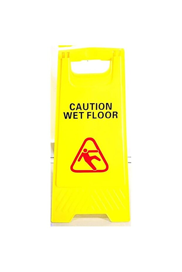 Foldable Warning Sign Board For Caution Wet Floor