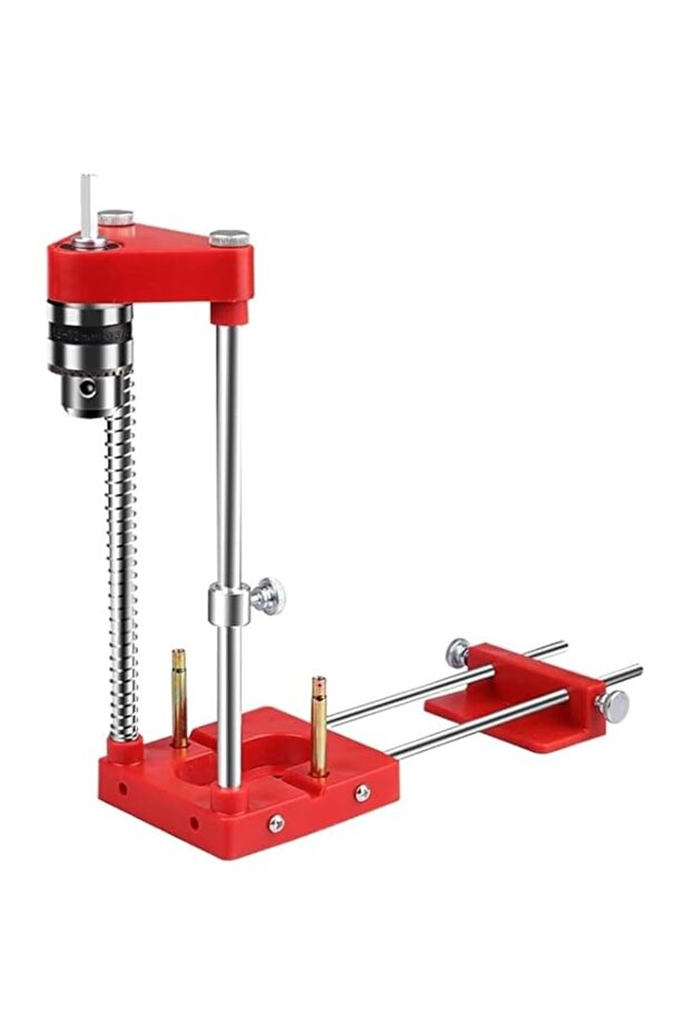 Aputue Woodworking Drill Locator Tool, with 3mm to 10mm Guide Bushings and Adjustable Depth Stop, 9