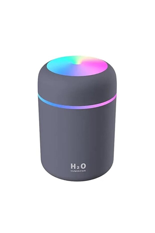 USB Mini Humidifier, 300ml Colorful Cool Mist Humidifier with Auto Shut-Off 2 Mist Modes, Super Qui