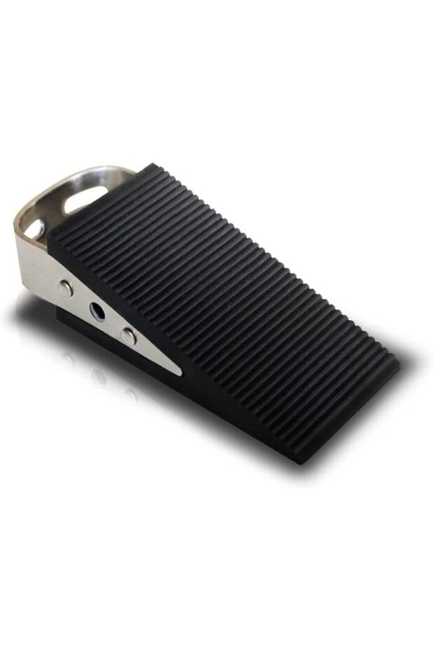 Large Rubber Door Stopper, Durable, Won't Scratch Floor or Door - Works on All Surfaces