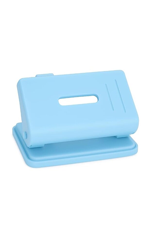 Fitto 1 Piece Hole Punch, Sky Blue - Office Stationery Tool