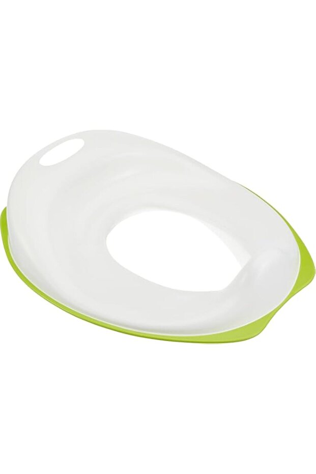 1PCS Potty Training Toilet Seat, White/Green