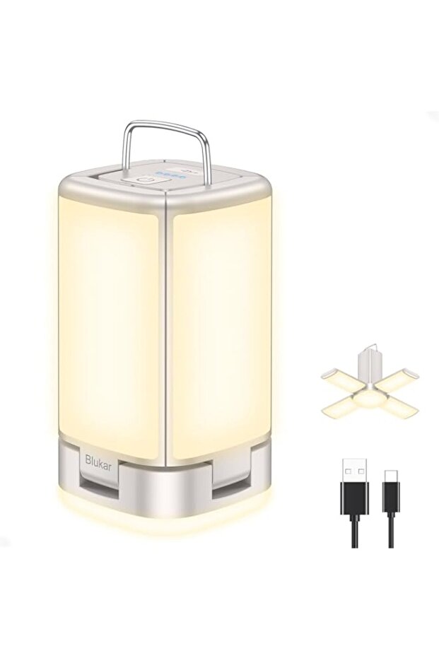 Blukar 116 LED Camping Lantern Rechargeable, Super Bright Camping Lights | 7 Lighting Modes, Innova