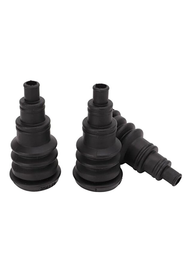 Universal Firewall Boot, Black Rubber Protection Sleeve for 3/8 to 1 Inch Wire Bundles