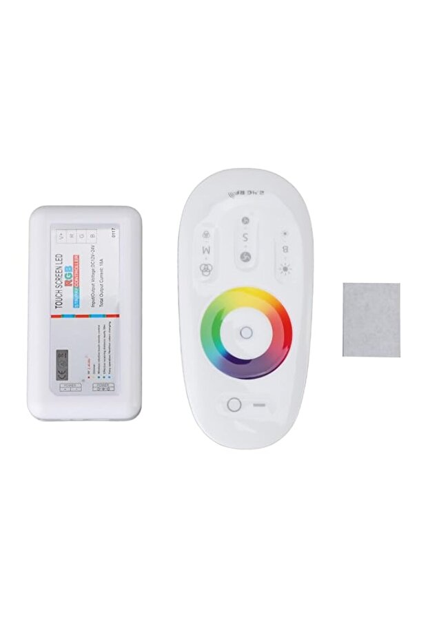 RF LED Dimmer Controller, 3 Channel Touch Panel Remote Control with 2.4G Wall Penetrating Signal fo