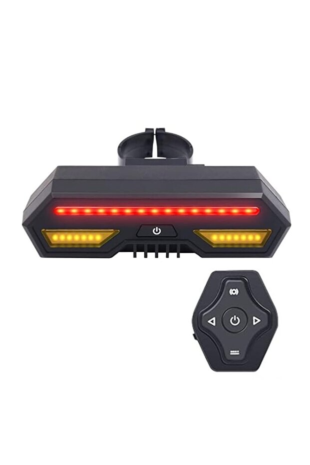 TERRIFI Bike Tail Light with Wireless Remote Control, USB Rechargeable Ultra Bright Waterproof Bicy