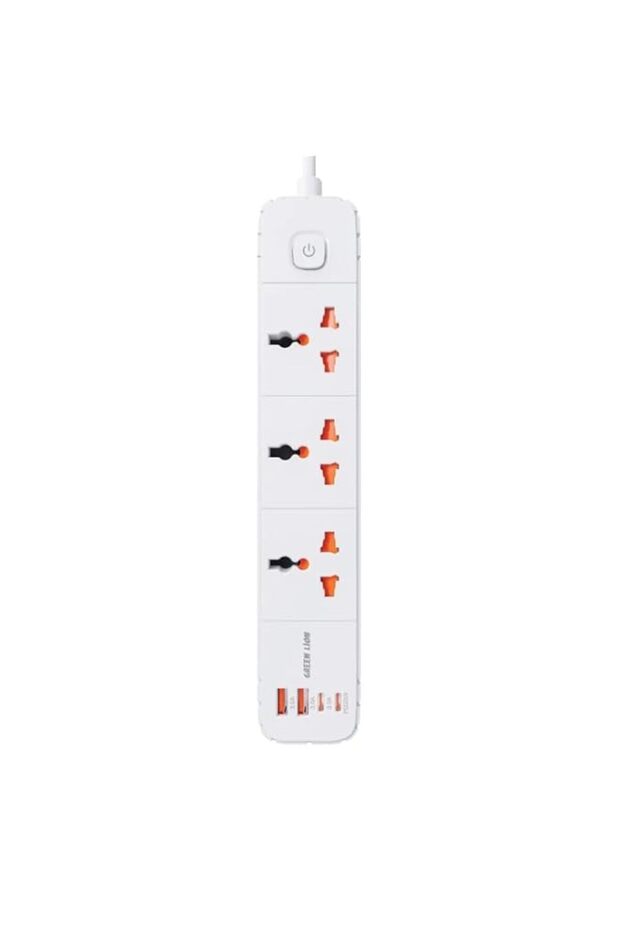 Green Lion GS-300 Power Socket 2500W - White