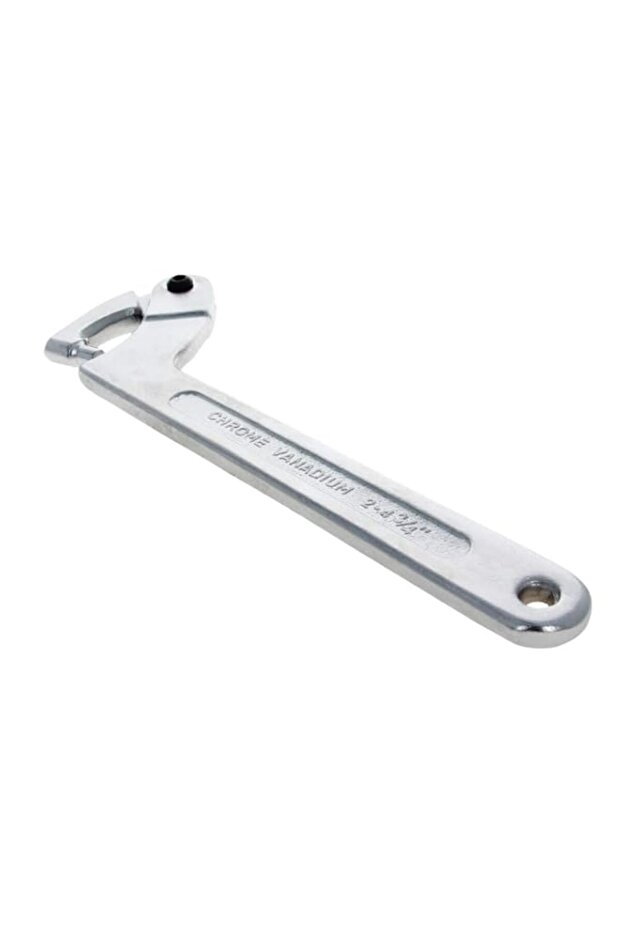 Utoolmart C Spanner Tool, 2-4 3/4 Inch (51-121mm) Chrome Vanadium Adjustable Hook Wrench (Round Nos