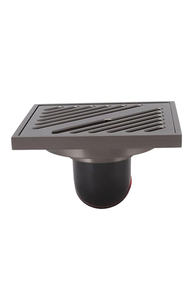 Stainless Steel Square Floor Drain, Heavy Duty Bathroom Kitchen Drain, Grey