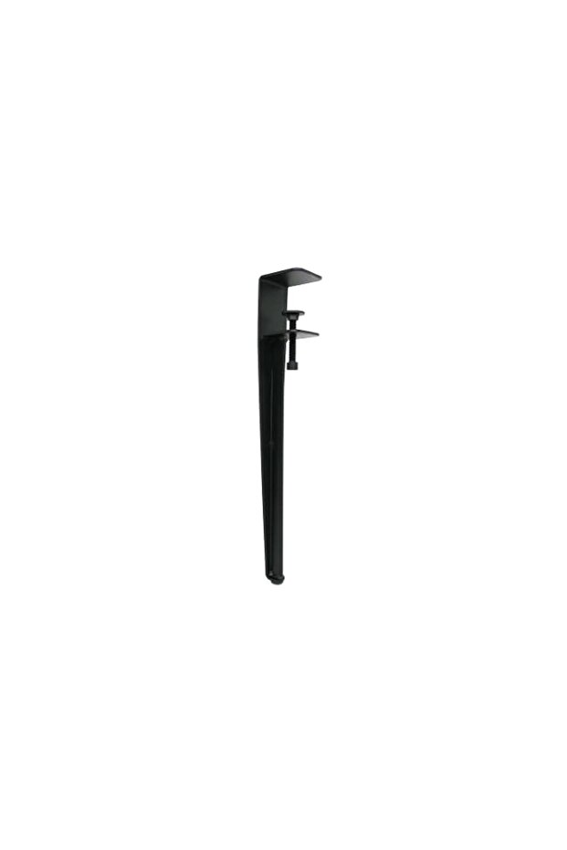 Shepherd Hardware 16" Adjustable Fit Table Clamp Legs, Black