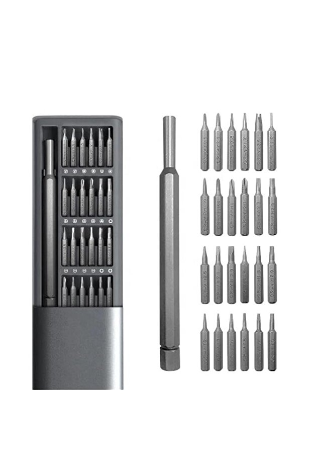 Precision Screwdriver Set, 24 in 1 Mini Screwdriver, Magnetic Driver Bits Set, Set, S2 Alloy Steel