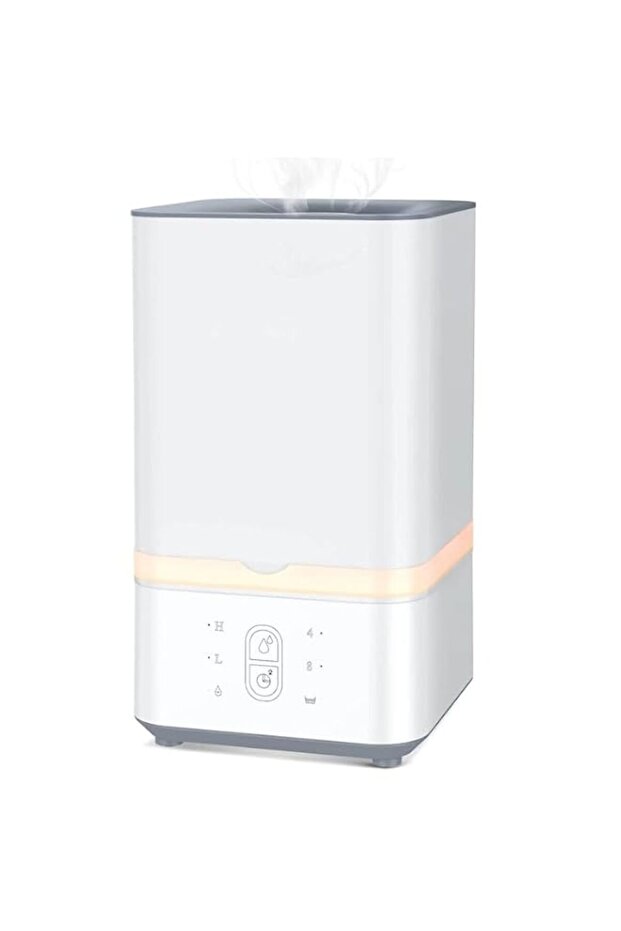 Ultrasonic Cool Mist Humidifier 6L Top Fill, Quiet Operation (≤35dB), Auto Humidistat & Shut-Off |