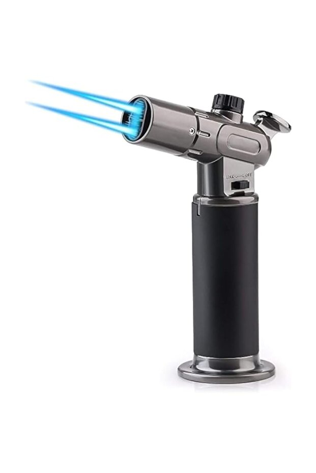 Culinary Flame Conversion Torch Lighter,Multipurpose Lighter with Dual Flame,Adjustable Kitchen But