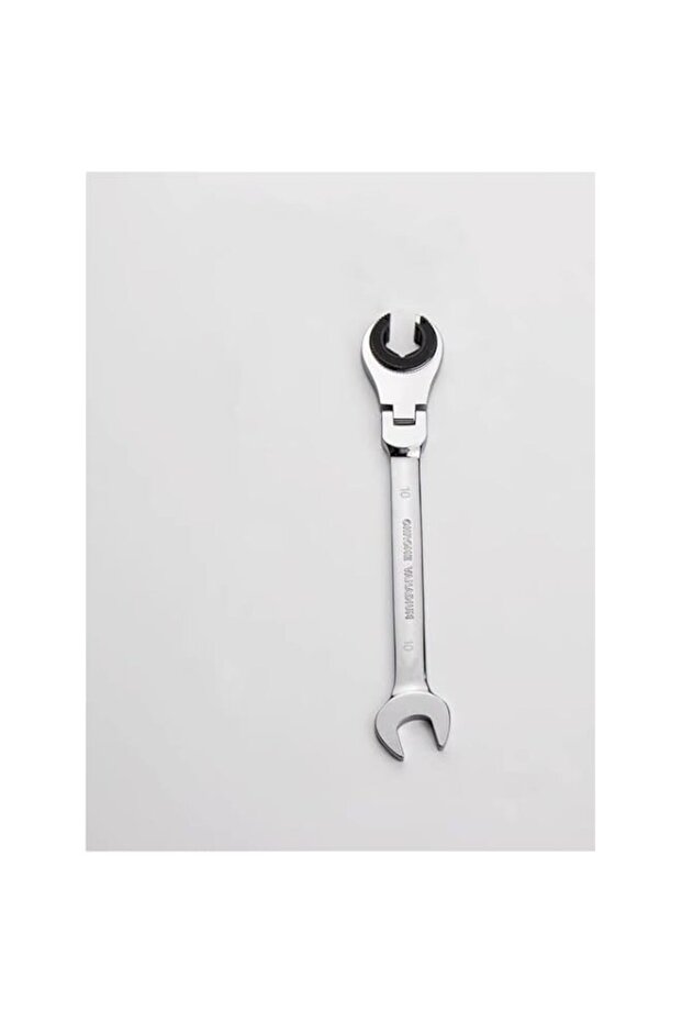 FLZOSPER 10mm Metric Flex-Head Gear Wrench, Ratcheting Fix Combination Spanner