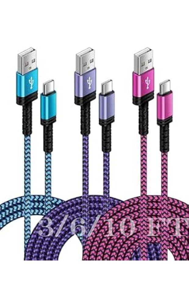 كابل من أيلكين بطول 914.4 مليمتر نوع USB C متوافق مع آيفون 16 وسامسونج جالاكسي S25 وجوجل بيكسل 9 | 1