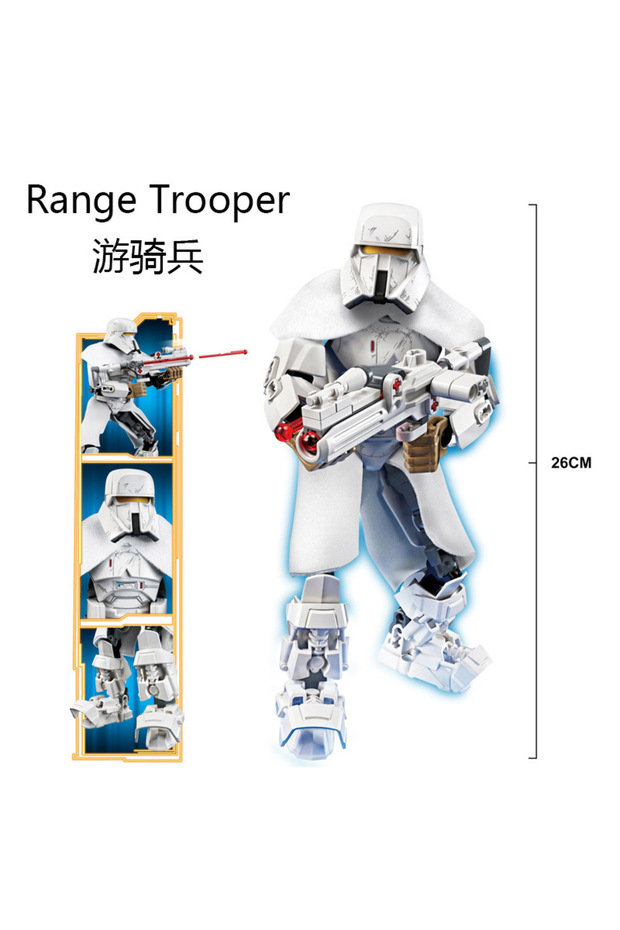 zhongzhuang Space War Anime Figure Hero Building Blocks Kid Gift Assembling Toy Model Mini Movies Ch