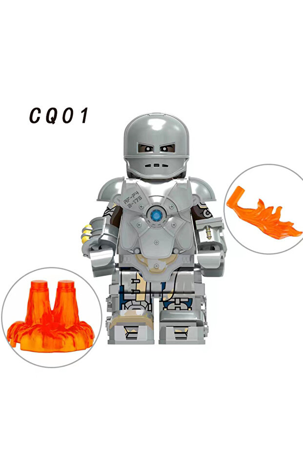 CQ01 Hot-Selling Children Anime Figure Hero Building Blocks Kid Gift Assembling Toy Model Mini Movie