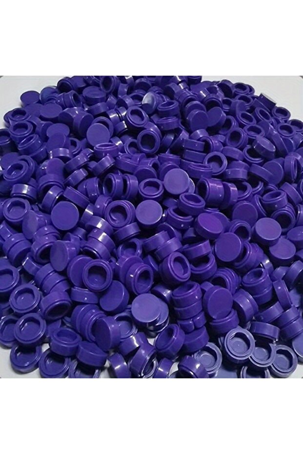 Purple 200pcs/lot Tile 1x1 Round Special Brick Building Block Small Particle Bulk Bricks Parts Diy T