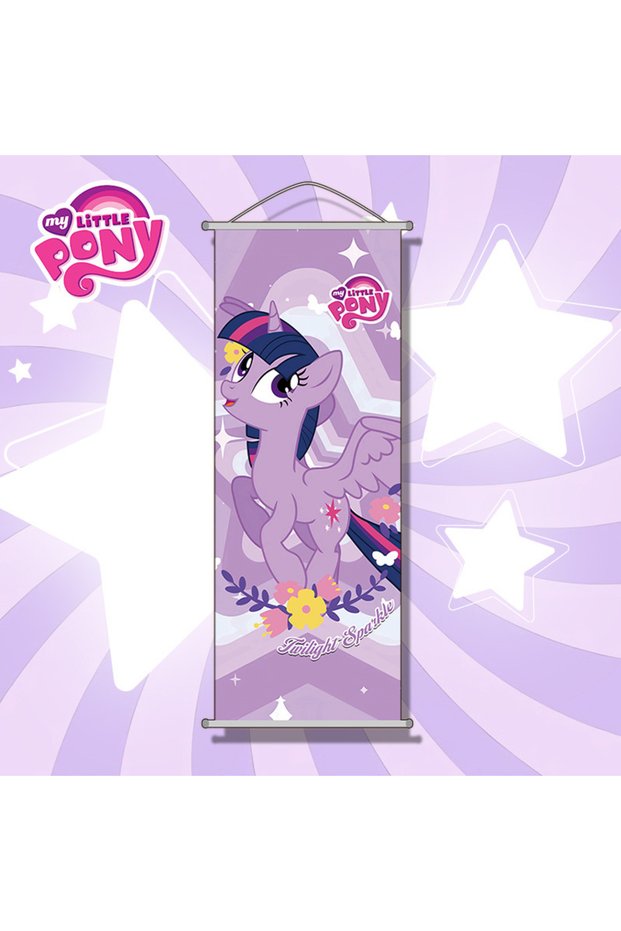 Bandai Wallpaper.B My Little Pony Hanging Paintings Cartoon Pinkie Pie Poster Holiday Decoration Ani
