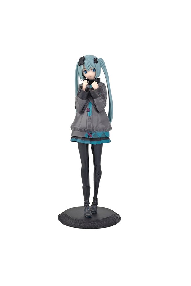 Bandai E-no box Hot Hatsune Miku Anime figure Pink dress Sakura Miku 2025 Ver PVC model action toys