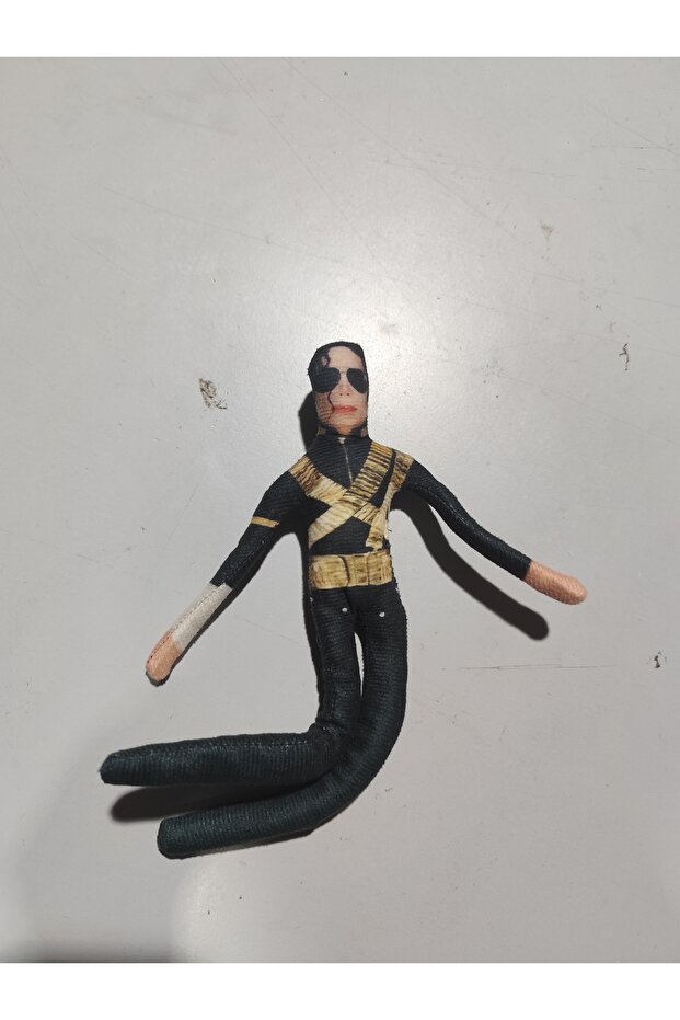 D Michael Jackson Movable Action Figure Plush Doll Cosplay Ornament Collectible Model Toy Home Dec.