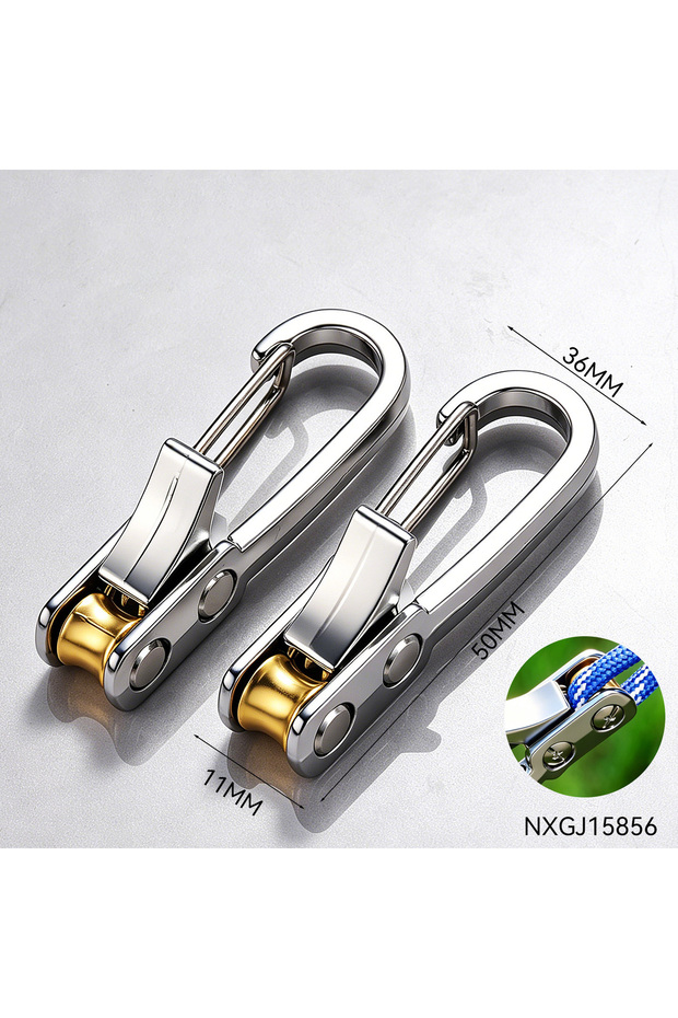 2pcs Rope Tightening Tool Tensioner Heavy Duty Retractable Buckle Self Locking For Camping Tent Hamm