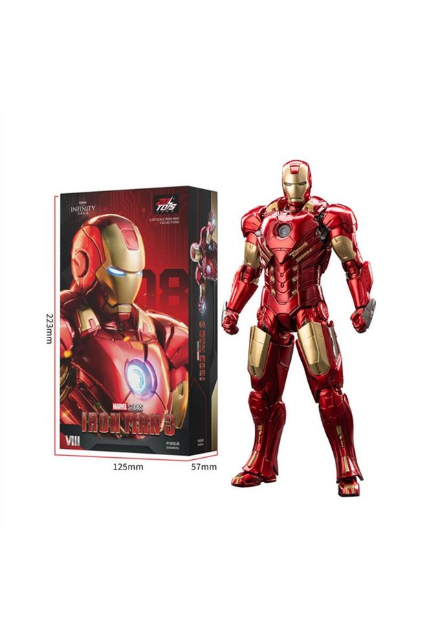 Mark-8 ZD Toy The Avengers Iron Man MK8/MK13/MK19/MK20/MK29MK31/MK32/MK34MK38 Igor/Action Figure Mod