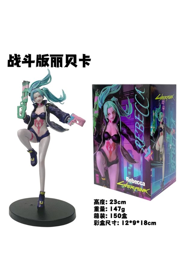 Bandai with box 06 Cyberpunk Lucy Rebecca David Martinez Johnny Silverhand Action Figure Toys