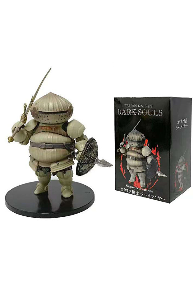 Bandai with box DARK SOULS Figure Siegmeyer of Catarina 15cm PVC Action Figure Game Periphery Model