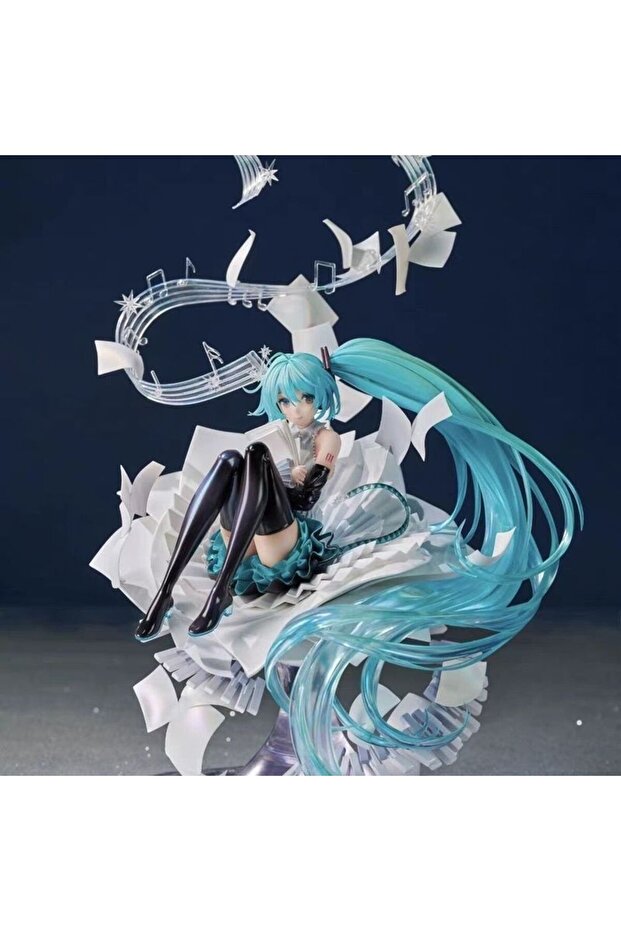 Bandai High quality version Hatsune Miku 35cm anime doll Hatsune Miku Action Figures Japanese model