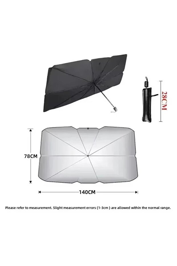 Carparasol-1PC Car Sunshade Umbrella For Auto Shading Car Sun Shade Protector Parasol Summer Sun Int