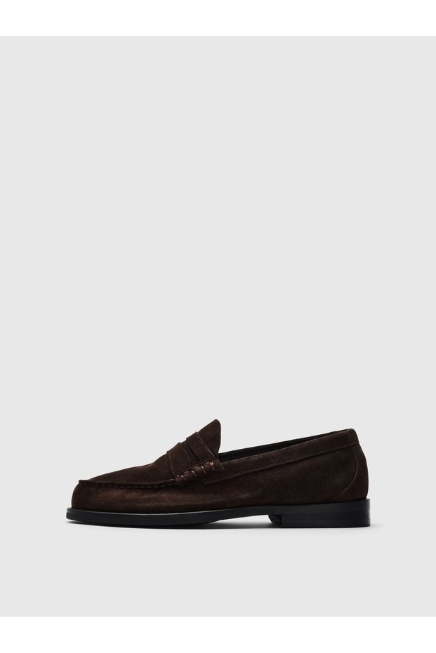 Penny loafers Suede