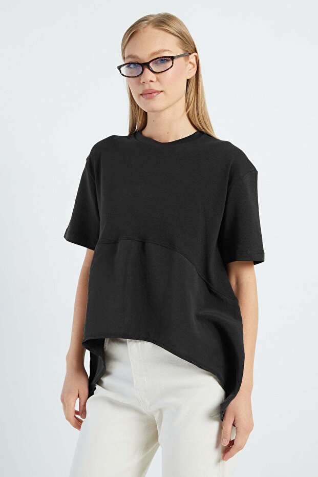 Basic Long Back Oversize T-Shirt