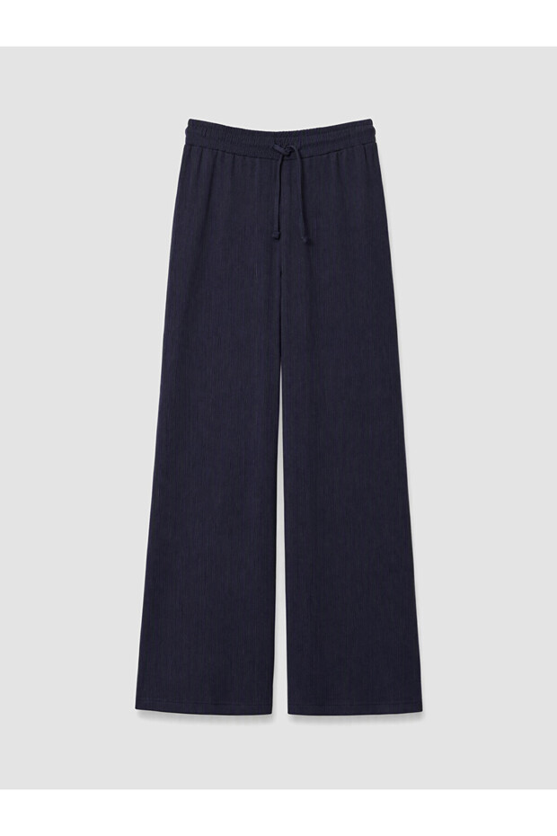 Lcwaikiki Maternity Wide Leg Women's Pants with Elastic Waist