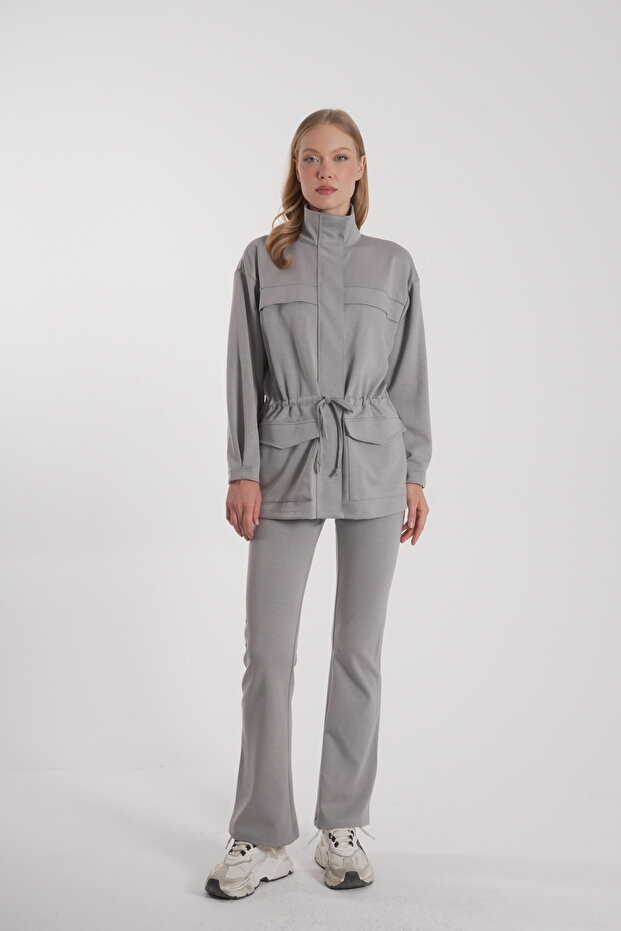 Women's Lace Detail Tracksuit Set
