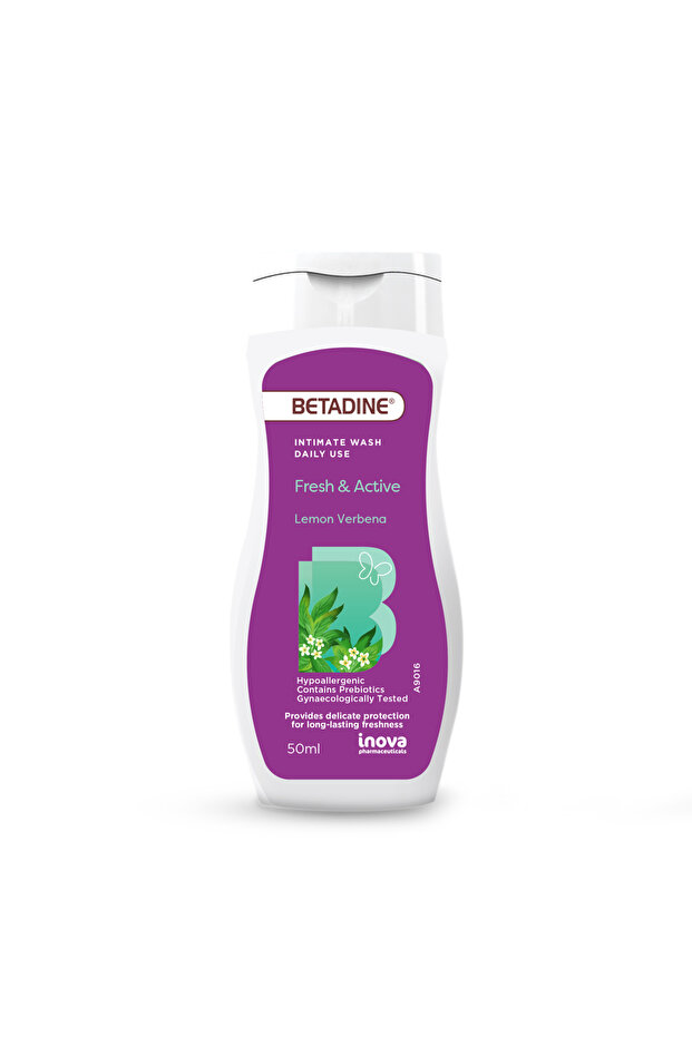 Intimate Intimate Wash for Women | Fresh & Active Lemon Verbena 50ml