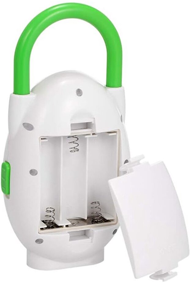 Waterproof shower radio, AM/FM, wall-mounted.