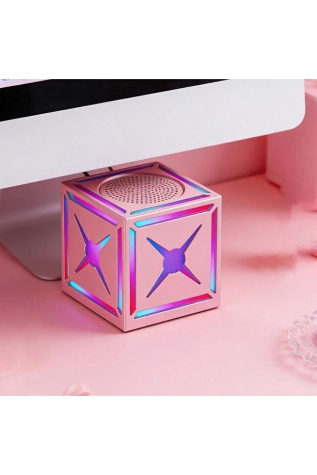 Mini Bluetooth speaker 5W, RGB, portable.