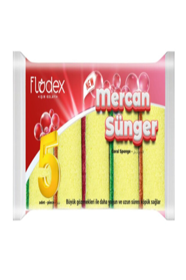 Mercan Sünger 5'li