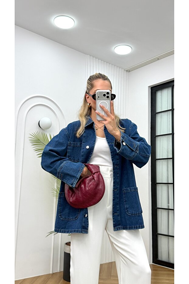 Washed Denim Jacket
