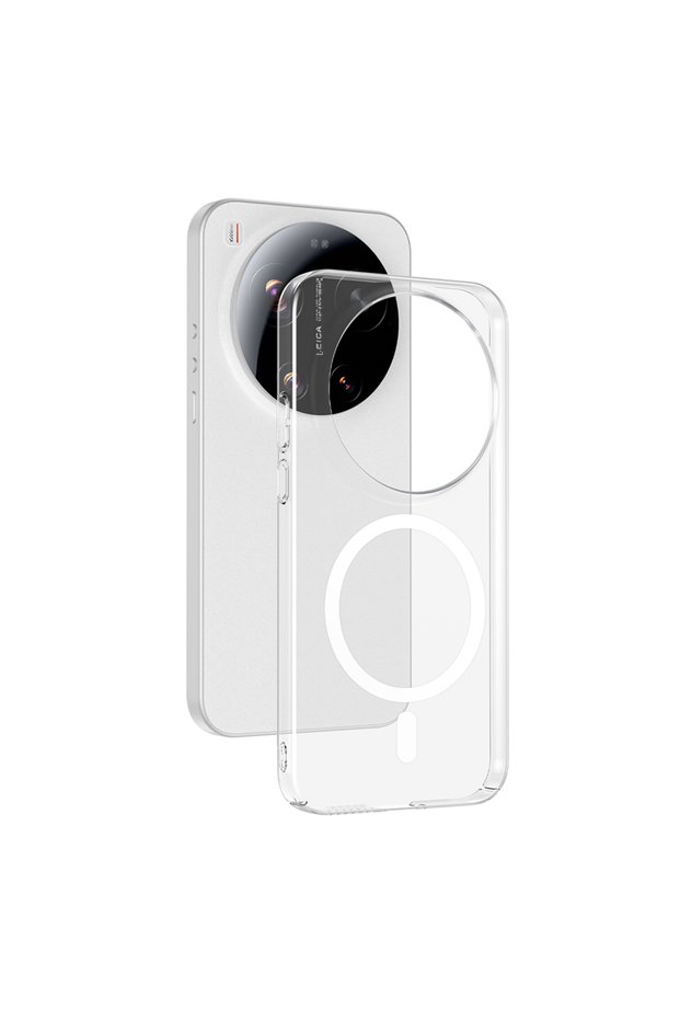Xiaomi 17 Ultra Case Non-Yellowing Ultra Thin Hard Mica Magsafe Camera Raised Marçev