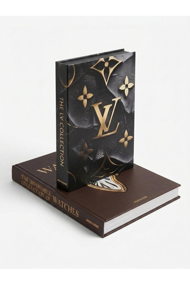 Watches Decorative Book Louisvtion Magazine Book