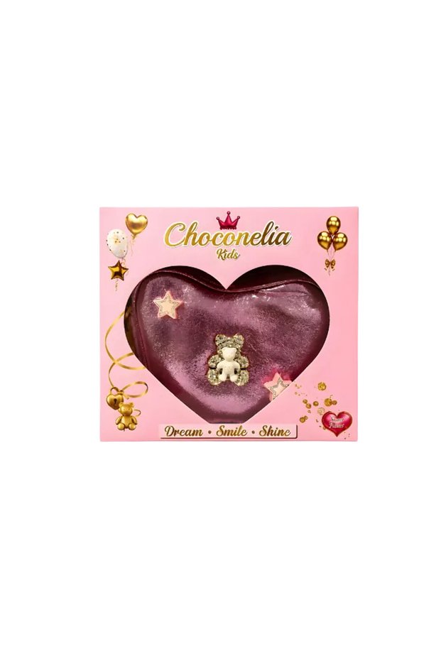 Shiny Heart Leather Girl's Bag Cnt-2008
