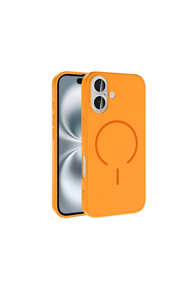 iPhone 16 Case Magsafe Supported Camera Protected Soft Silicone Case